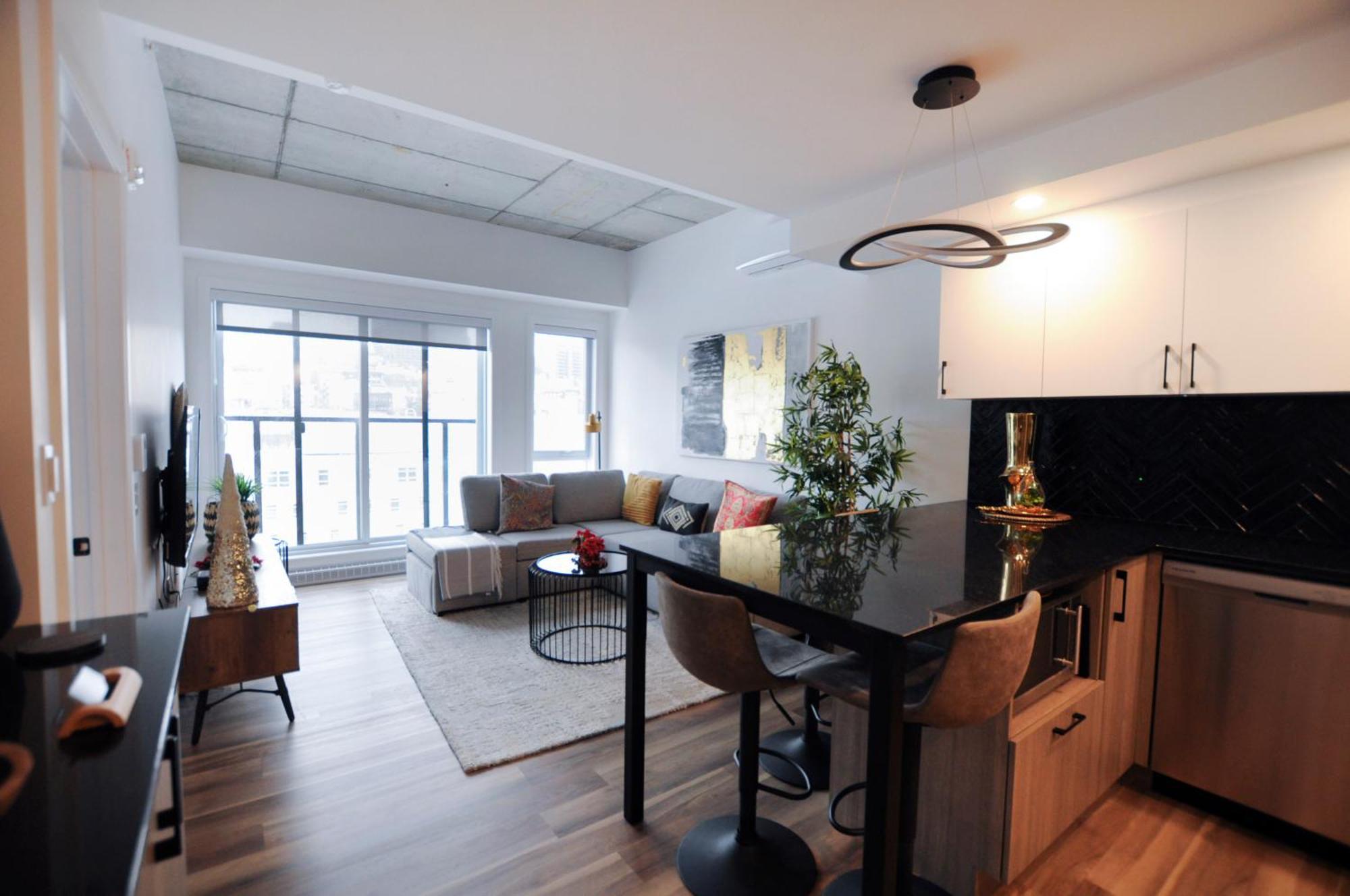 Downtown Penthouse Condo With Breathtaking City Views Québec Exterior foto